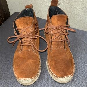 Aldo Women's Tan Suede Ankle Booties